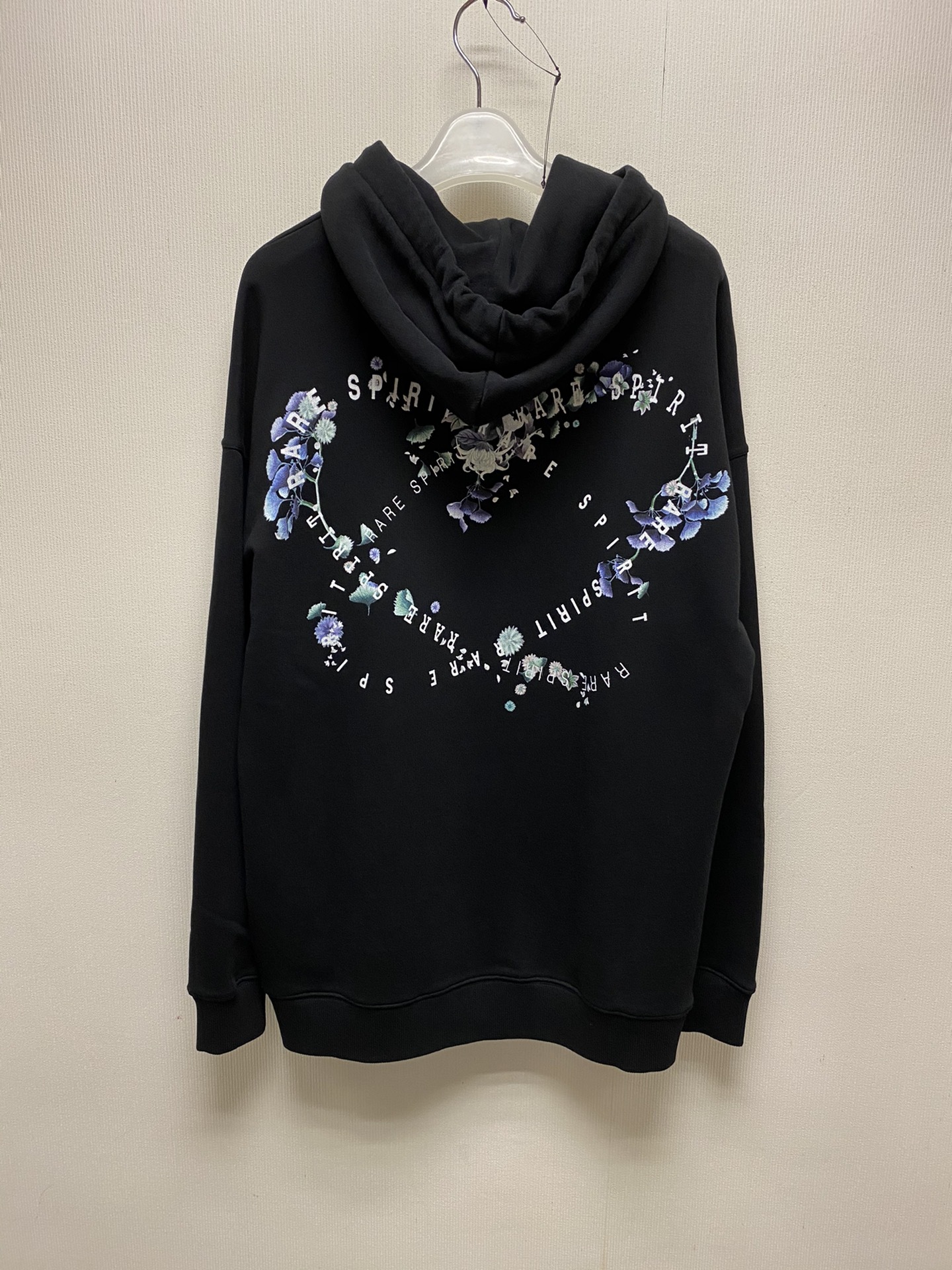 Givenchy Printed Hooded Sweater In Black