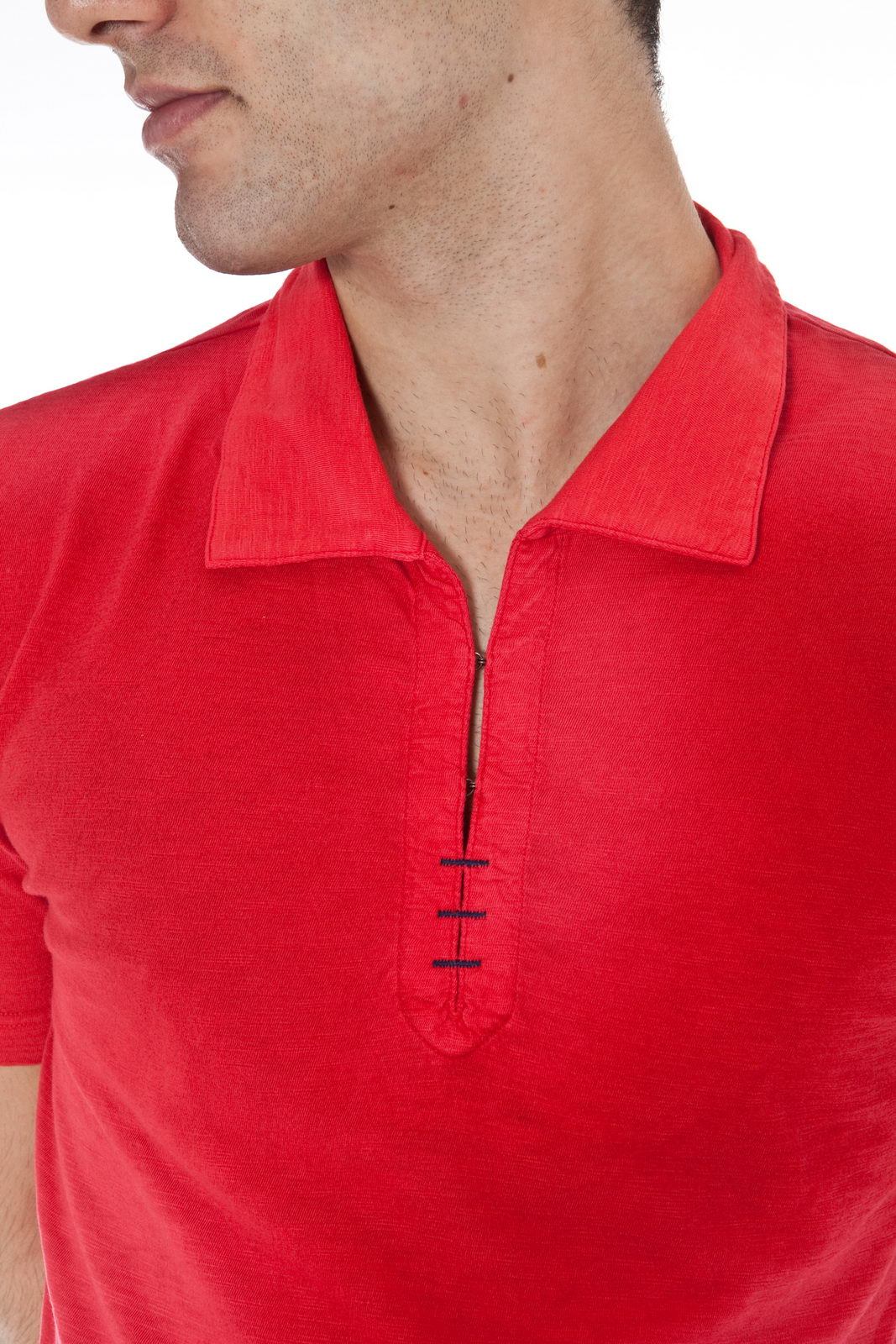 Armani Jeans Topwear In Red