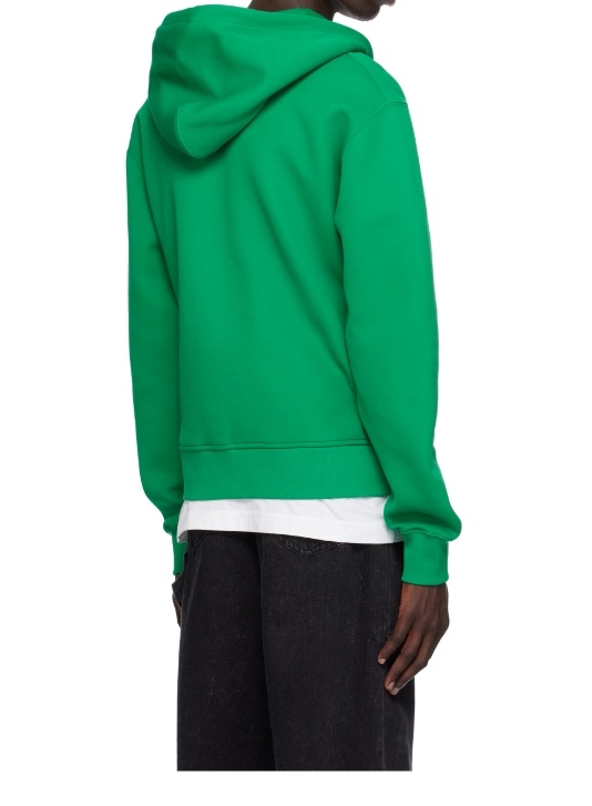 Mackage Long-sleeved Hooded Sweatshirt In Green
