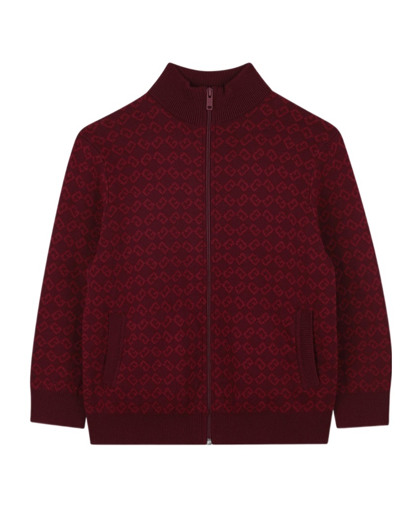 Givenchy Long-sleeved Sweater In Red