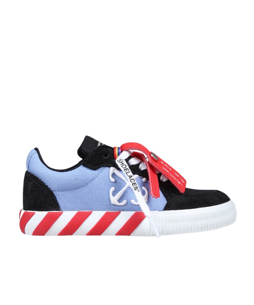 Shop Off-white Lacing Low-cut Canvas Shoes In White