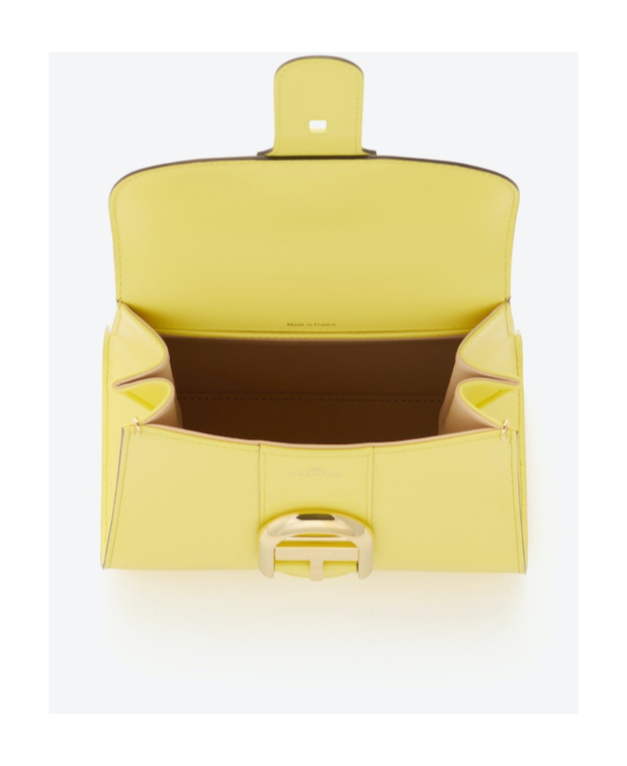 Delvaux Brillant Mini Handbag In Yellow