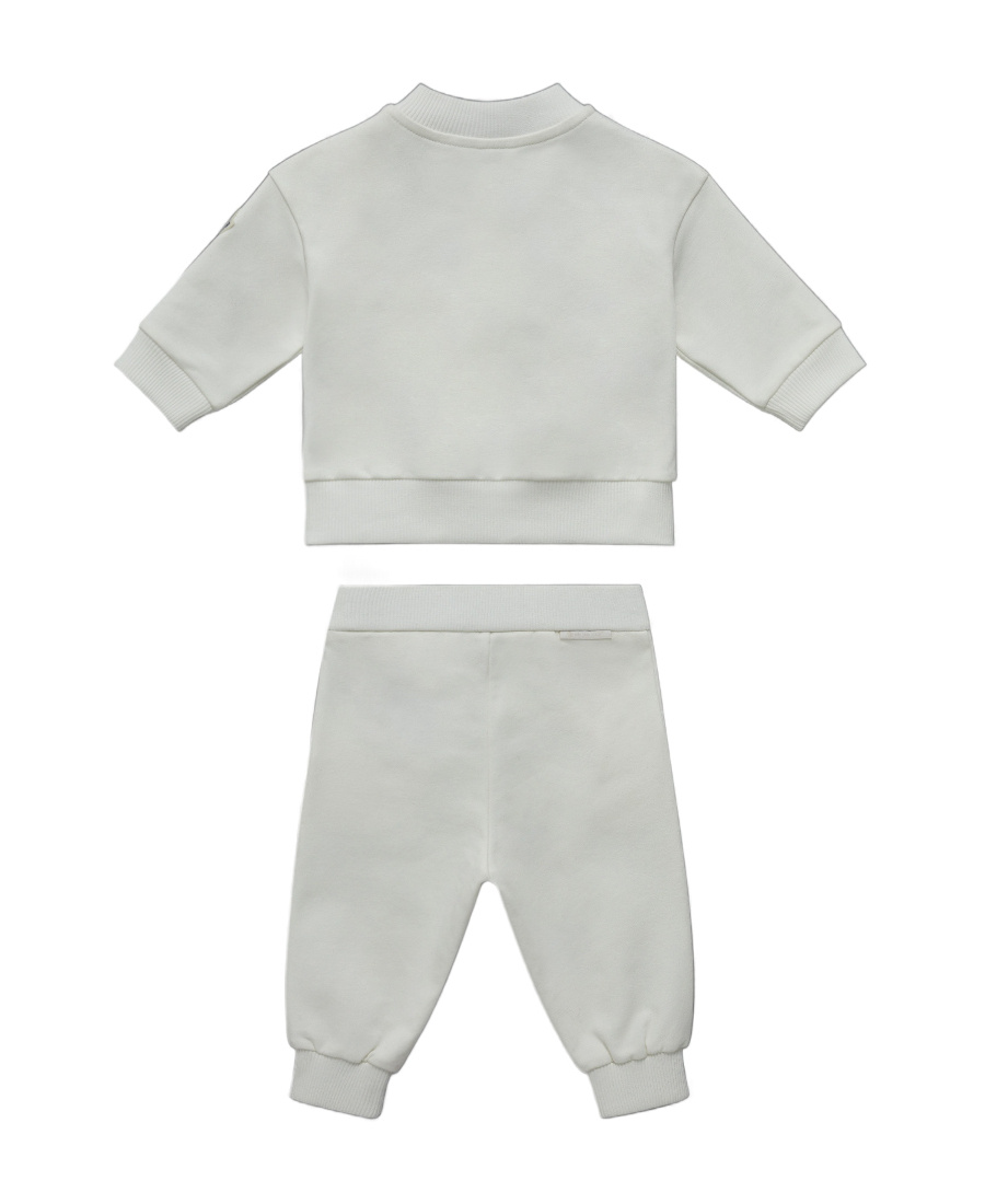 Moncler Teddy Bear-print Tracksuit Set In White
