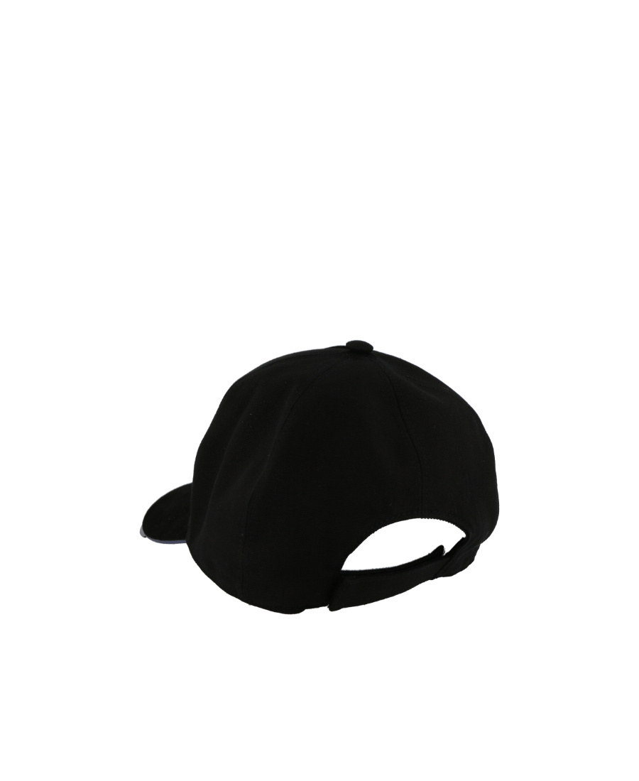 Fendi Baseball Hat With Protective Lens Logo In Black