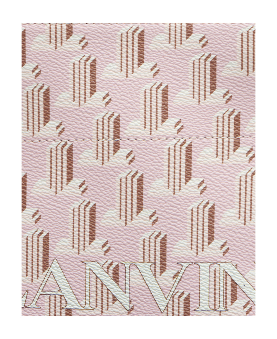 Shop Lanvin Logo-print Tote Bag In Nude