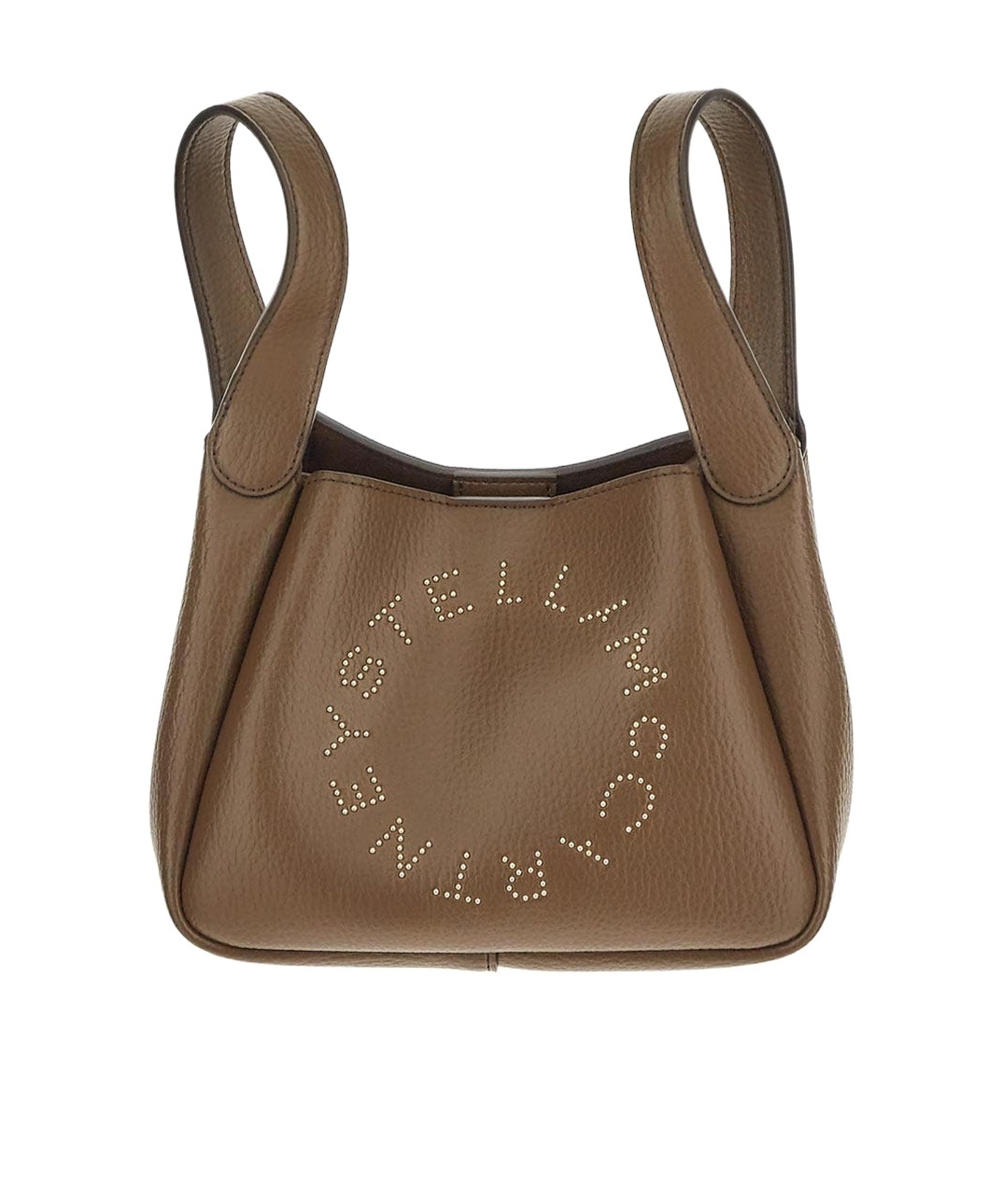 Stella Mccartney Logo Shoulder Bag In Brown