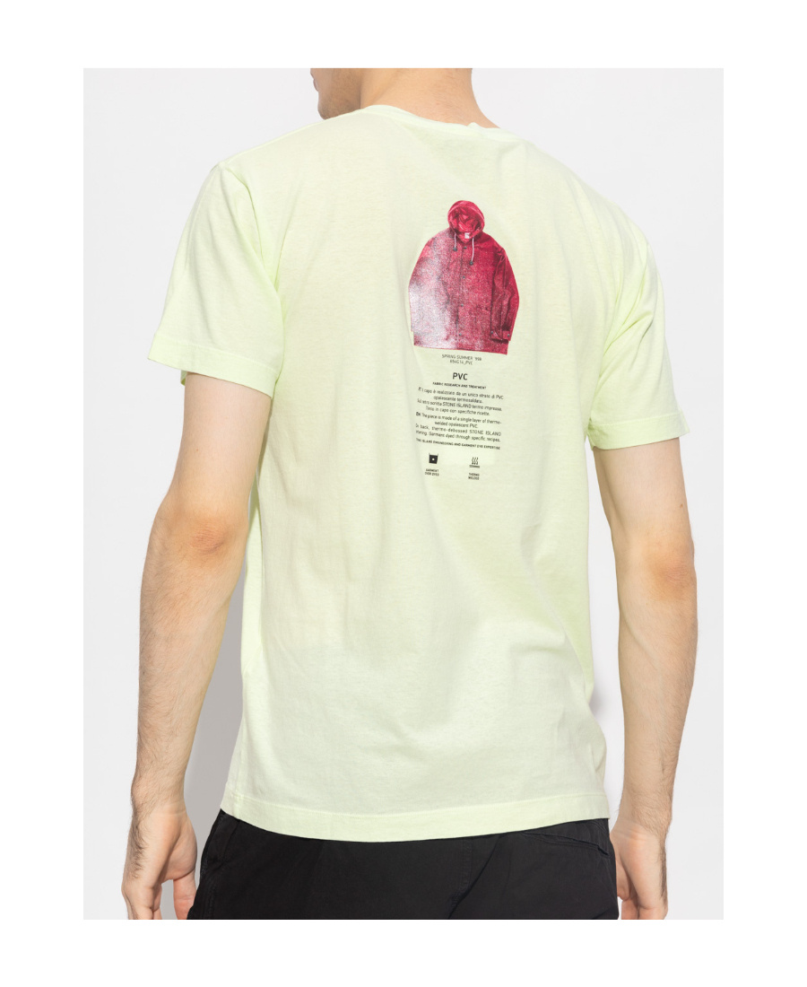 Stone Island Graphic-print T-shirt In Green