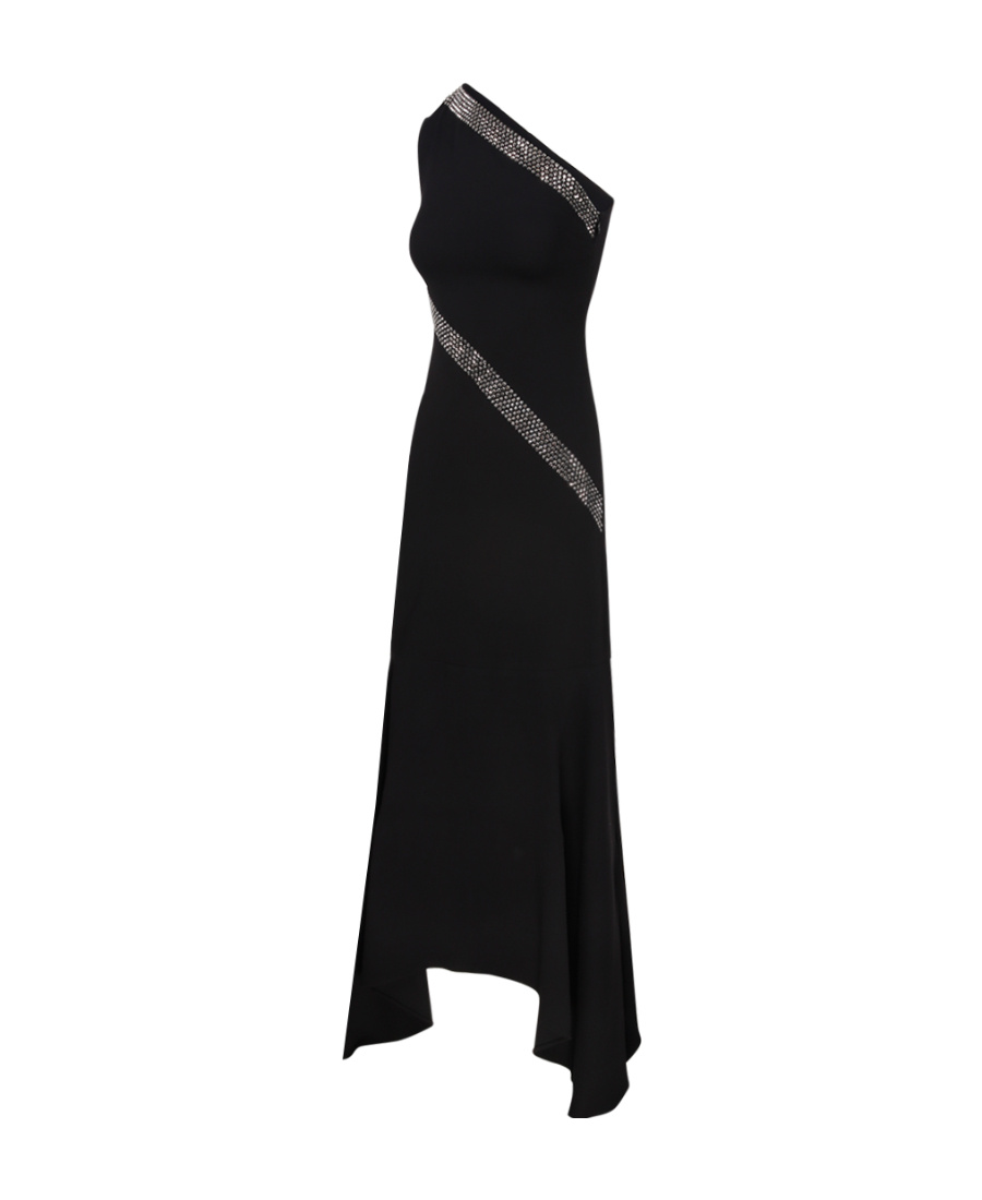 Stella Mccartney Studded Mermaid Gown In Black