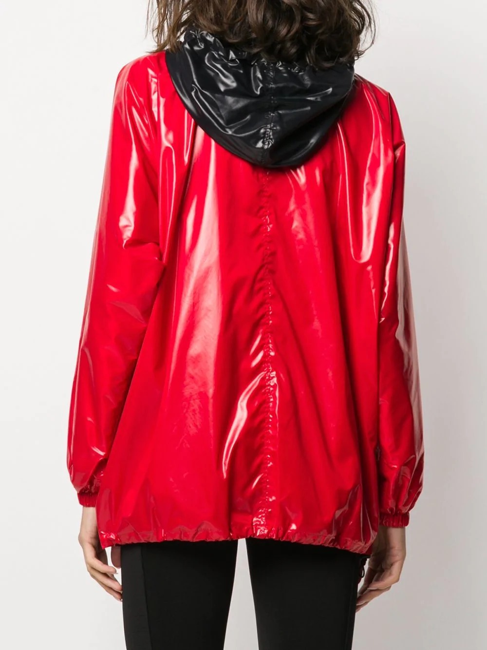 Givenchy Women's Hooded Wind Jacket In Red