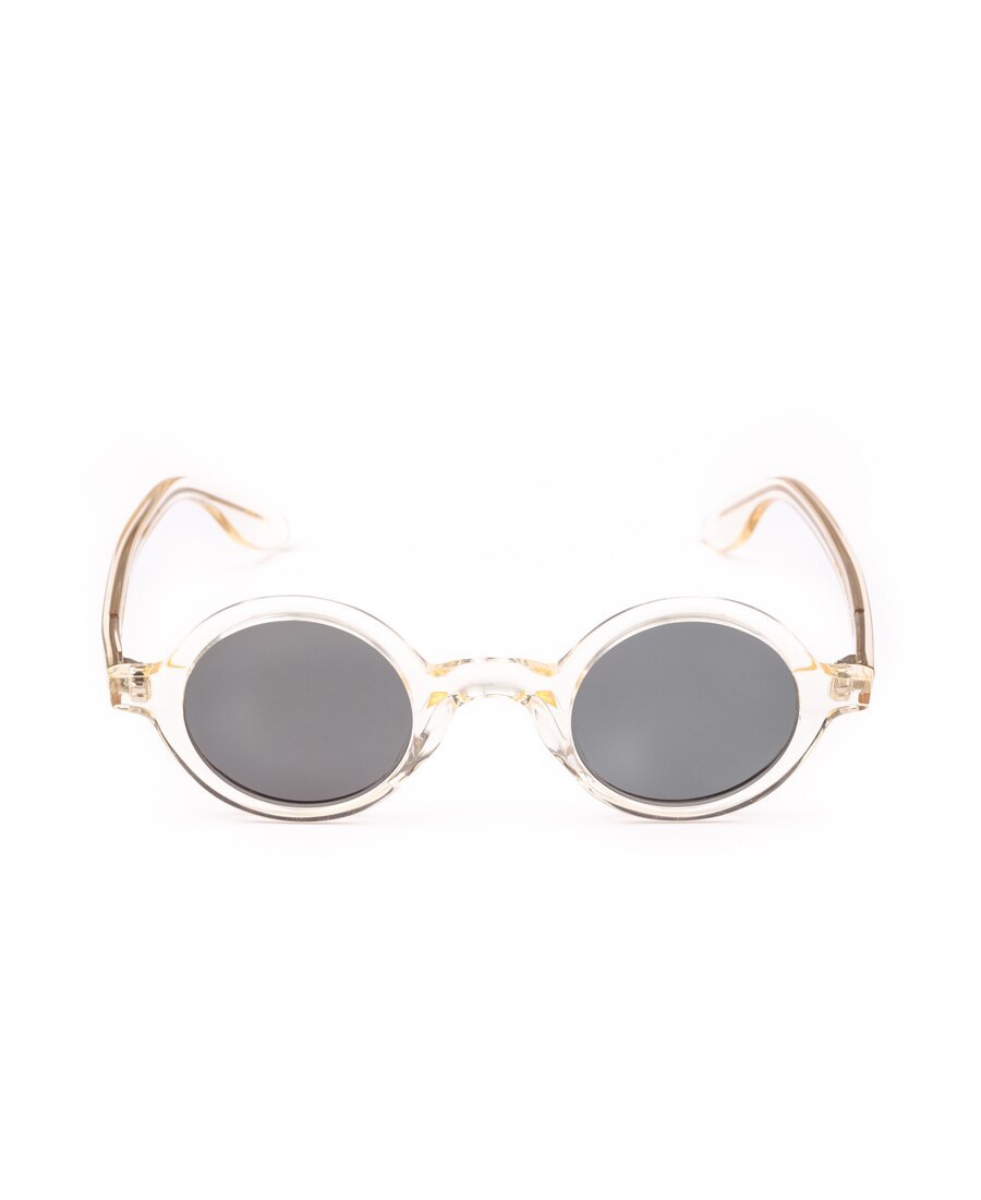 Moscot Zolman Round-frame Glasses In White