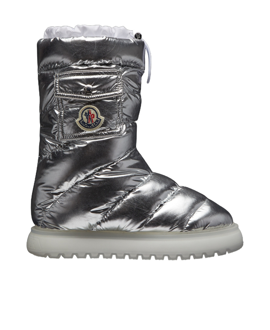 Moncler Gaia Pocket Mid Snow In Gray