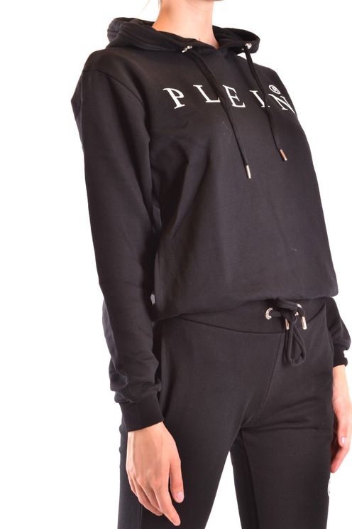 PHILIPP PLEIN LOGO DETAILS HOODED HOODIE