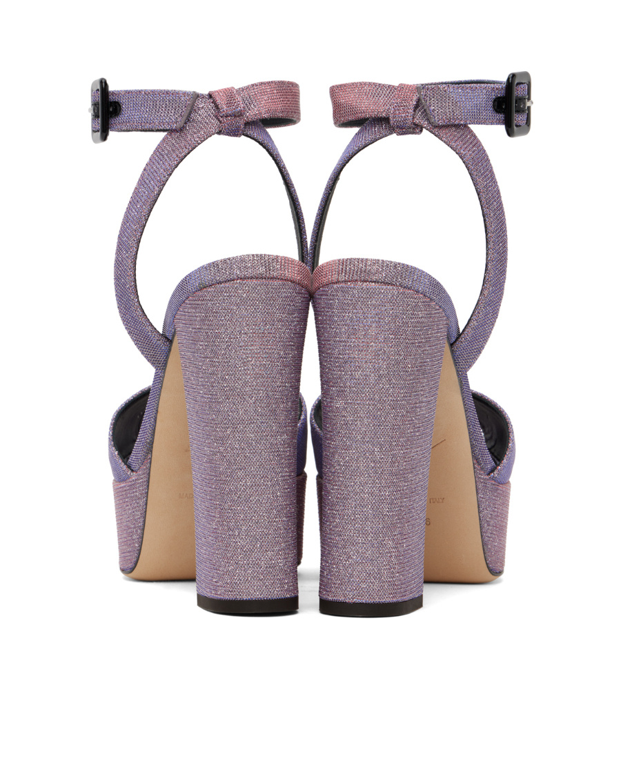 Giuseppe Zanotti Notturna High-heeled Sandals In Gray