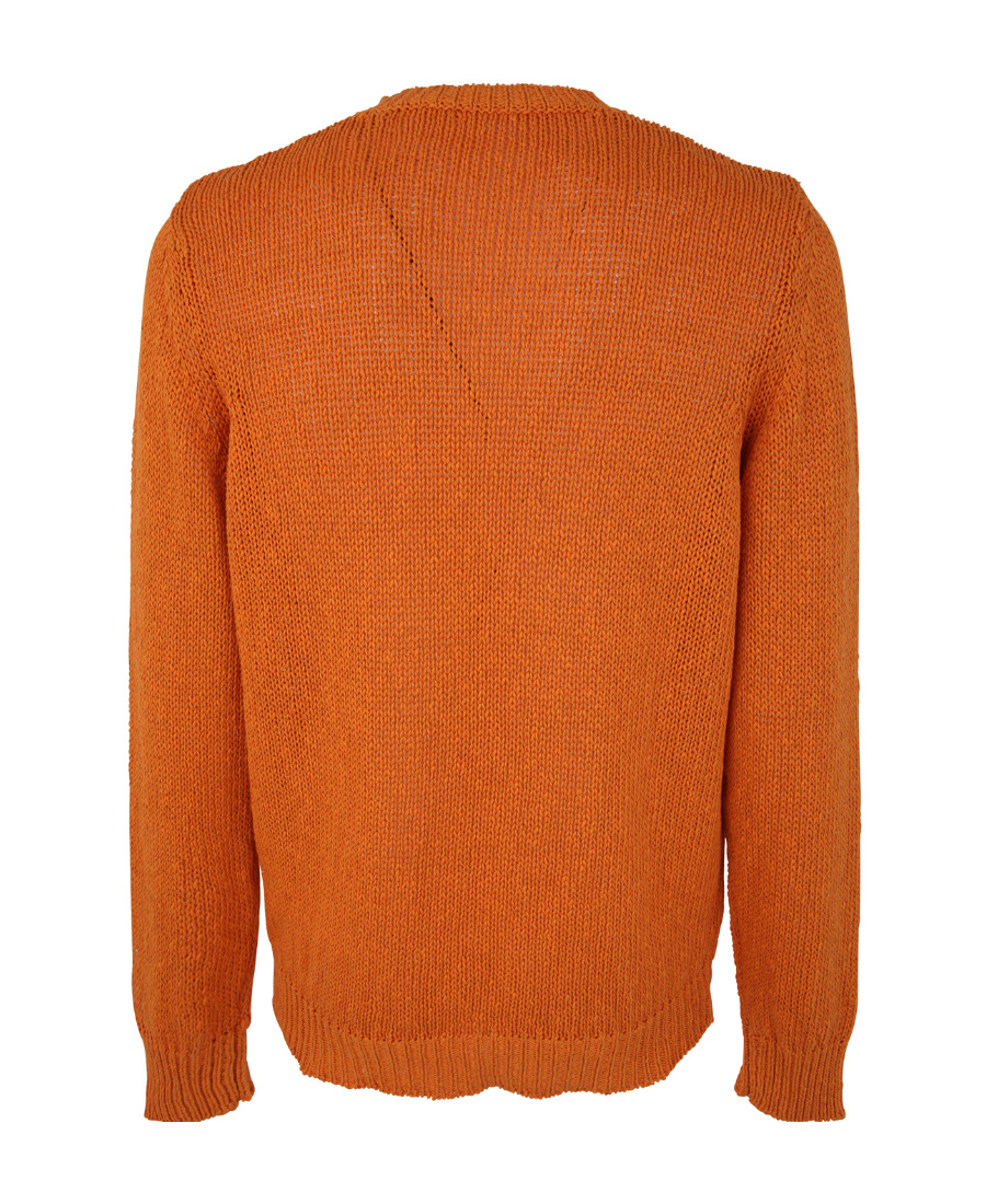 Nuur Regular Fit Round Neck Pullover In Orange