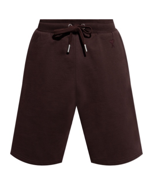 Ami Alexandre Mattiussi Drawstring Shorts In Black