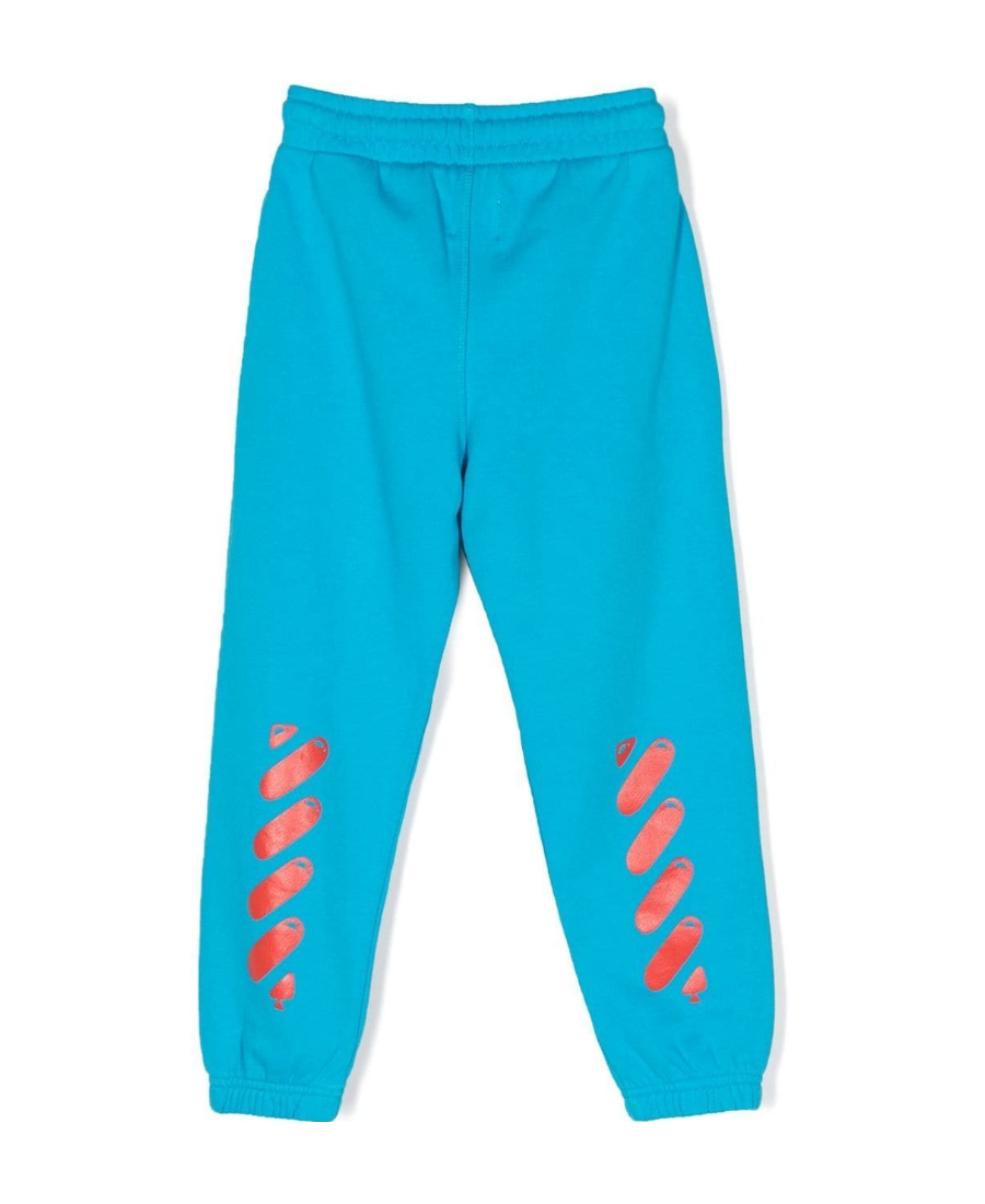 Off-white Signature Diag-stripe Track Pant In Blue