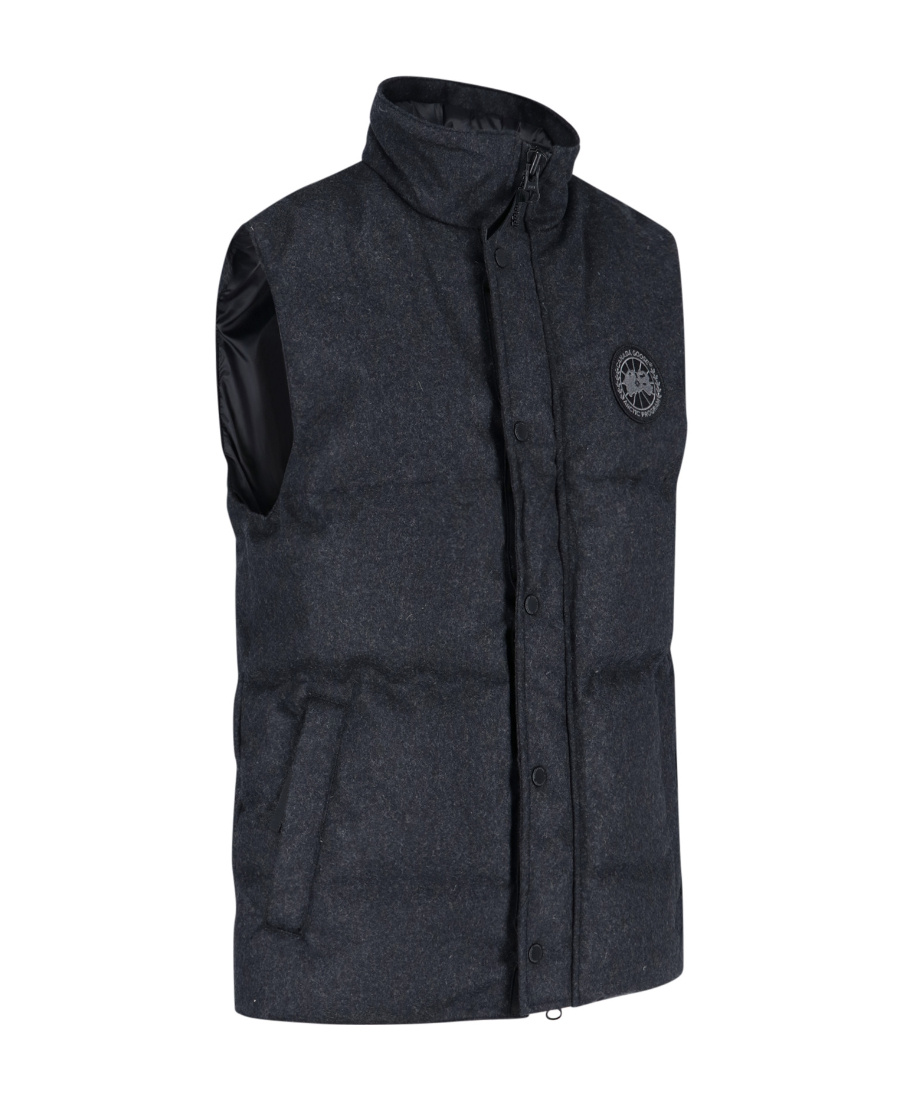 Canada Goose Quilted Down Jacket In Black