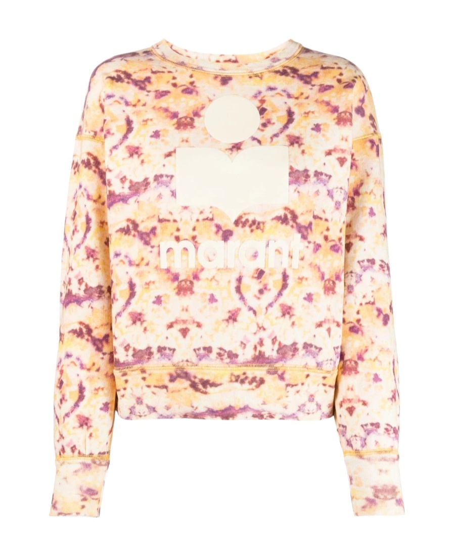 Shop Isabel Marant Étoile Étoile Tie-dye T-shirt In Nude