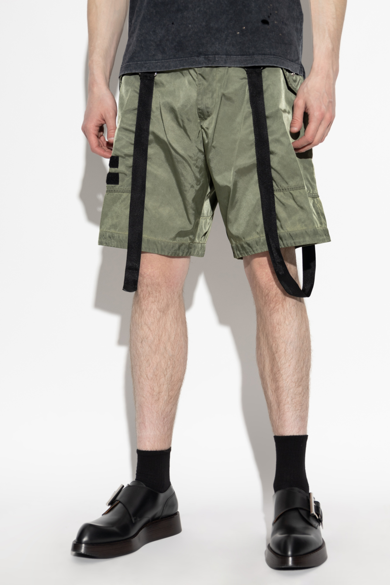 Dsquared2 Cargo Shorts In Green