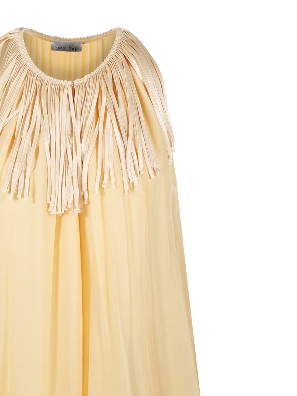 Shop Forte Forte Fringe-detail Maxi Dress