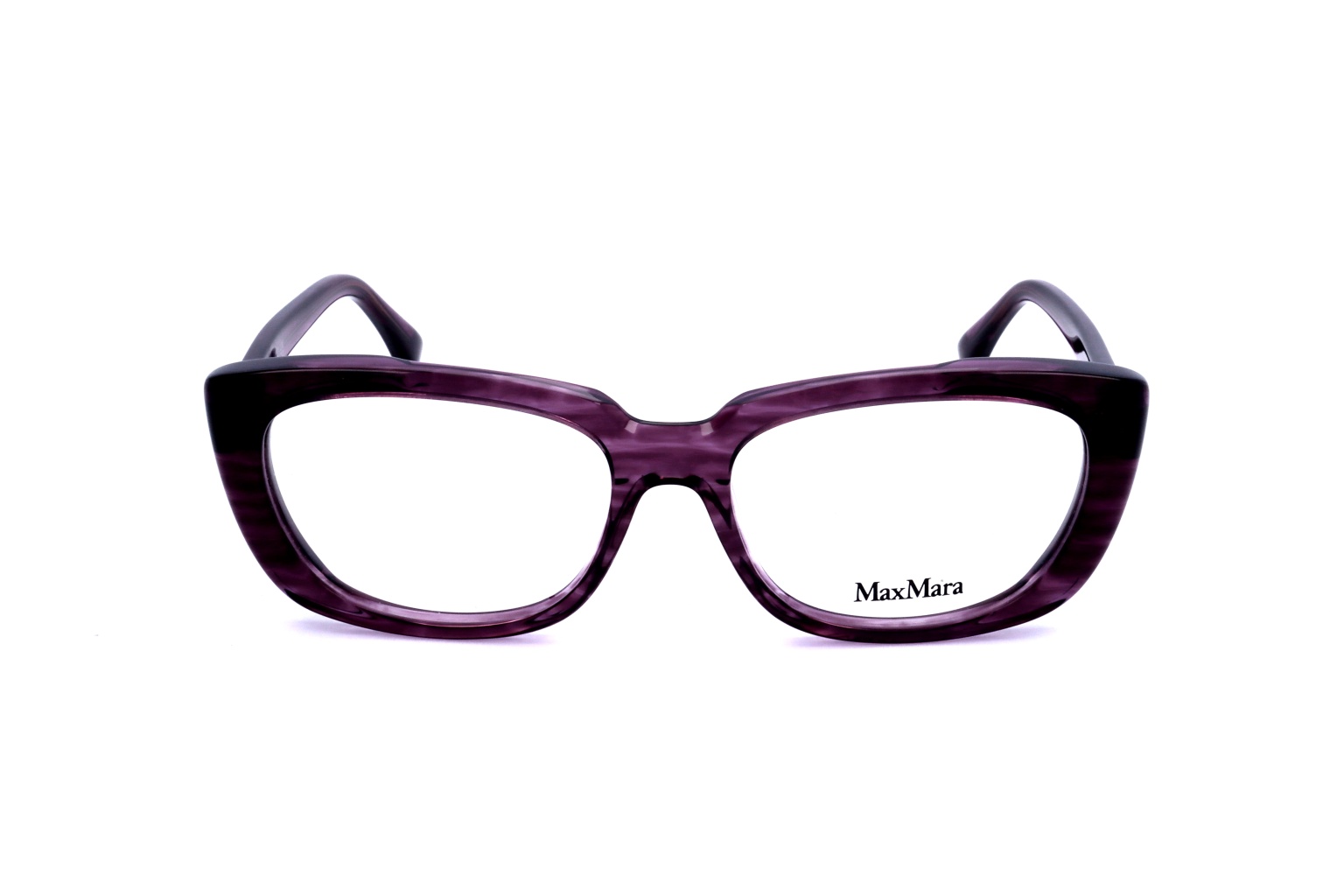Max Mara Rectangular Frame Glasses In White