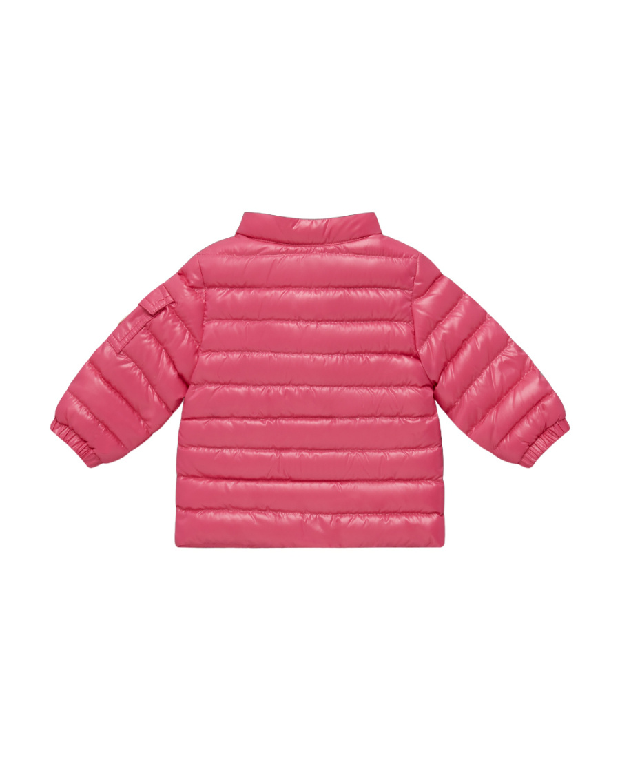 Moncler Paulas Zipper Down Jacket In Pink