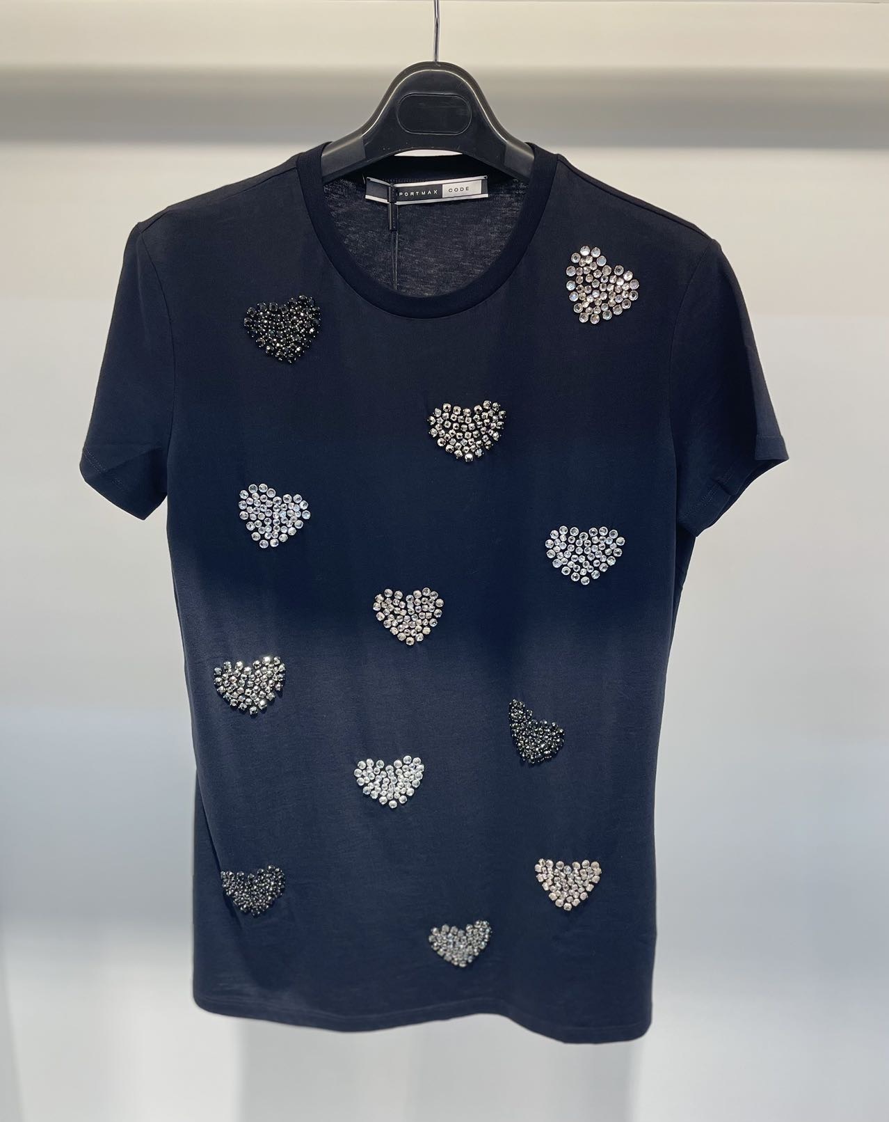 Sportmax Short-sleeved T-shirt In Black