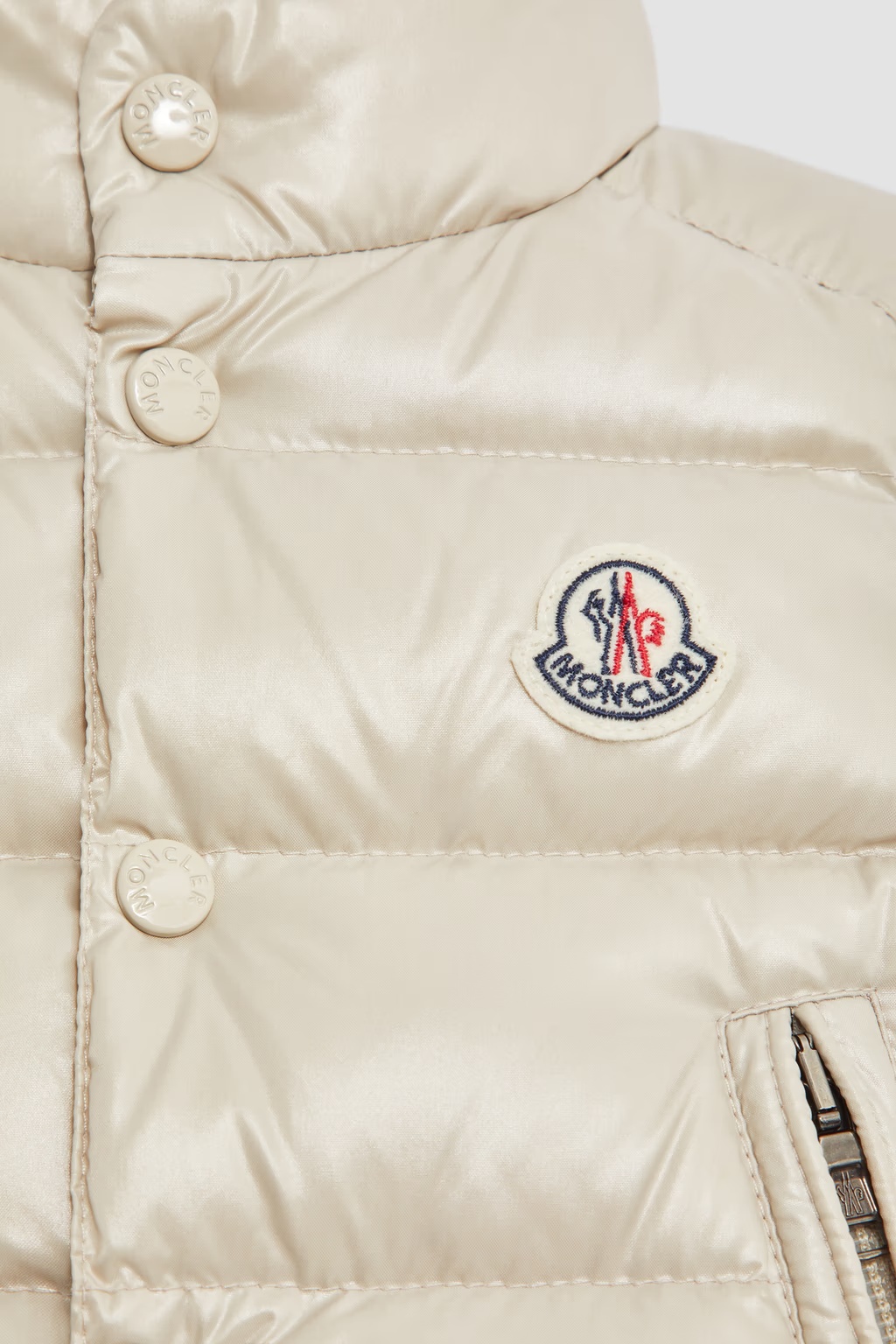 Moncler Bernard Vest Vest In Nude