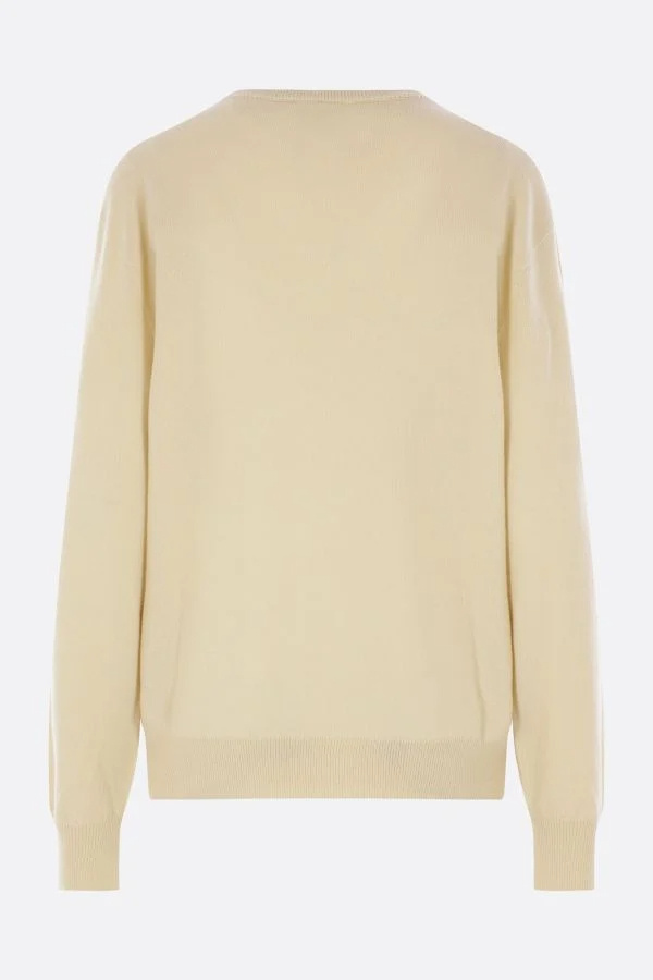 The Row Migeia V-neck Knitted Jumper In Neutral