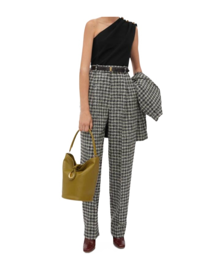 Bottega Veneta Drape Detailed Sleeveless Top In Black