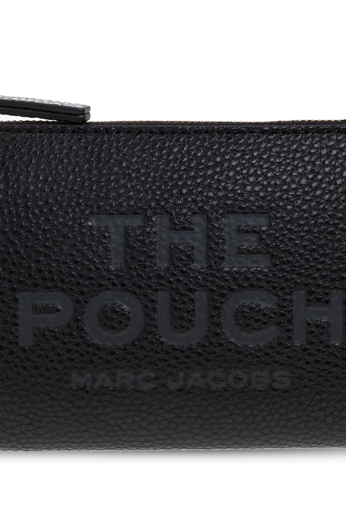 Marc Jacobs Zipper Clutchpouch In Black