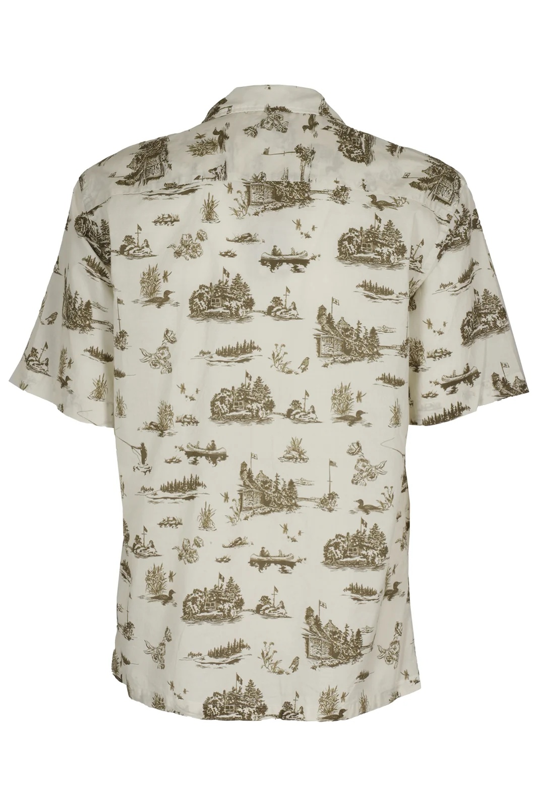 Woolrich Graphic Printed Buttoned Shirt In Multi