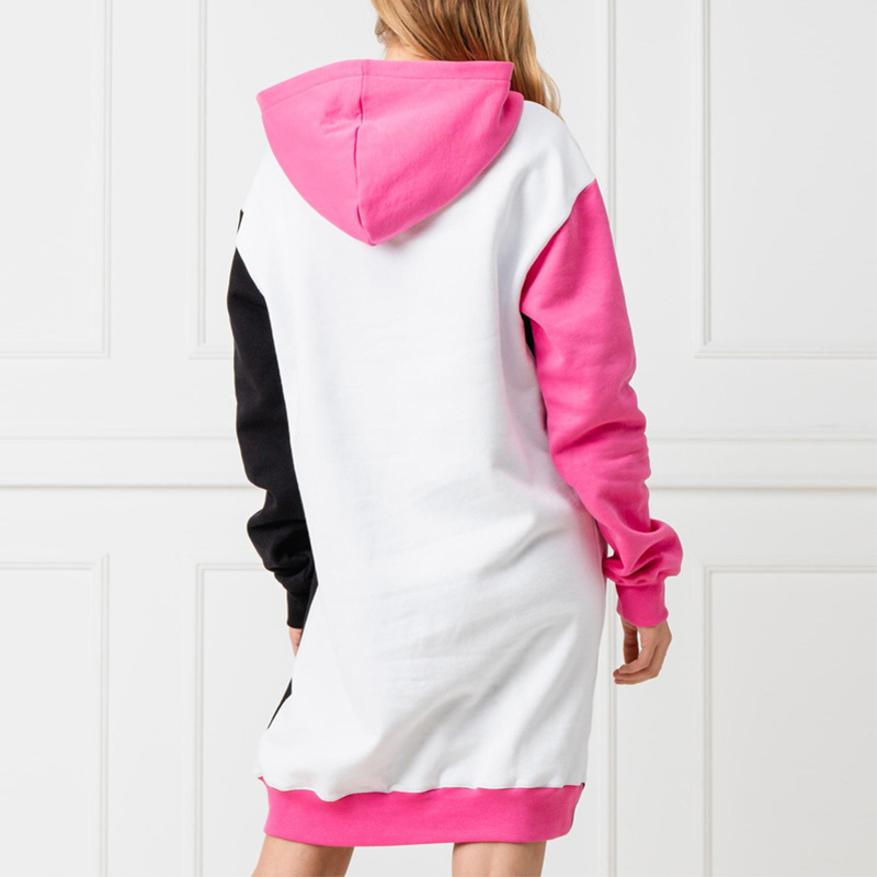 Msgm Spliced Logo Sweater In Black