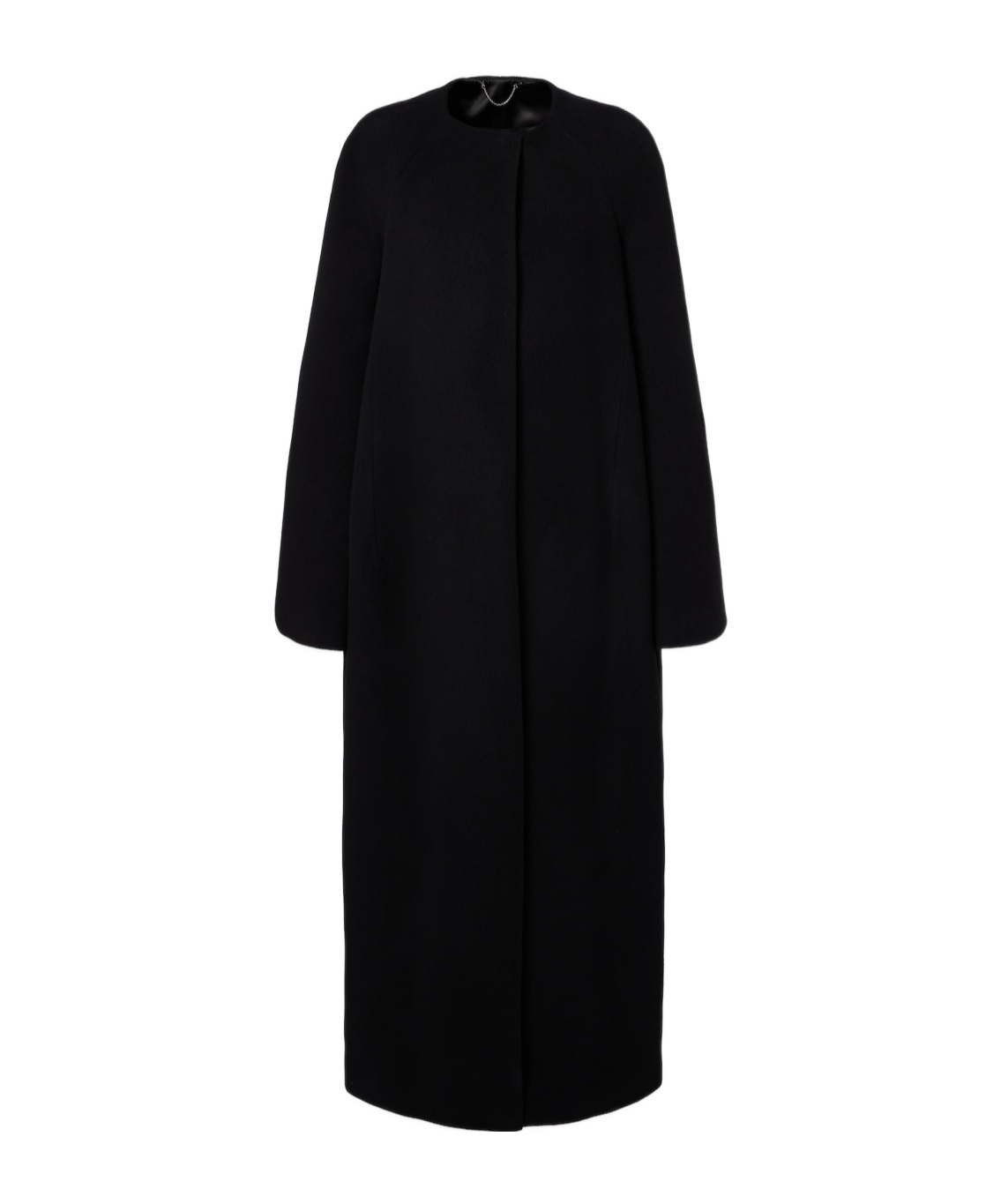 Totême Oversized Wool-blend Coat In Black