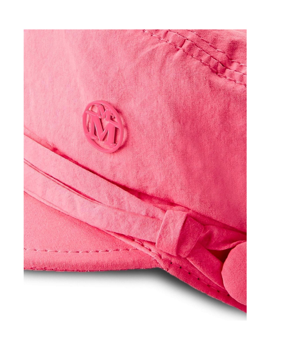 Shop Maison Michel Abby Baker Boy Cap In Pink