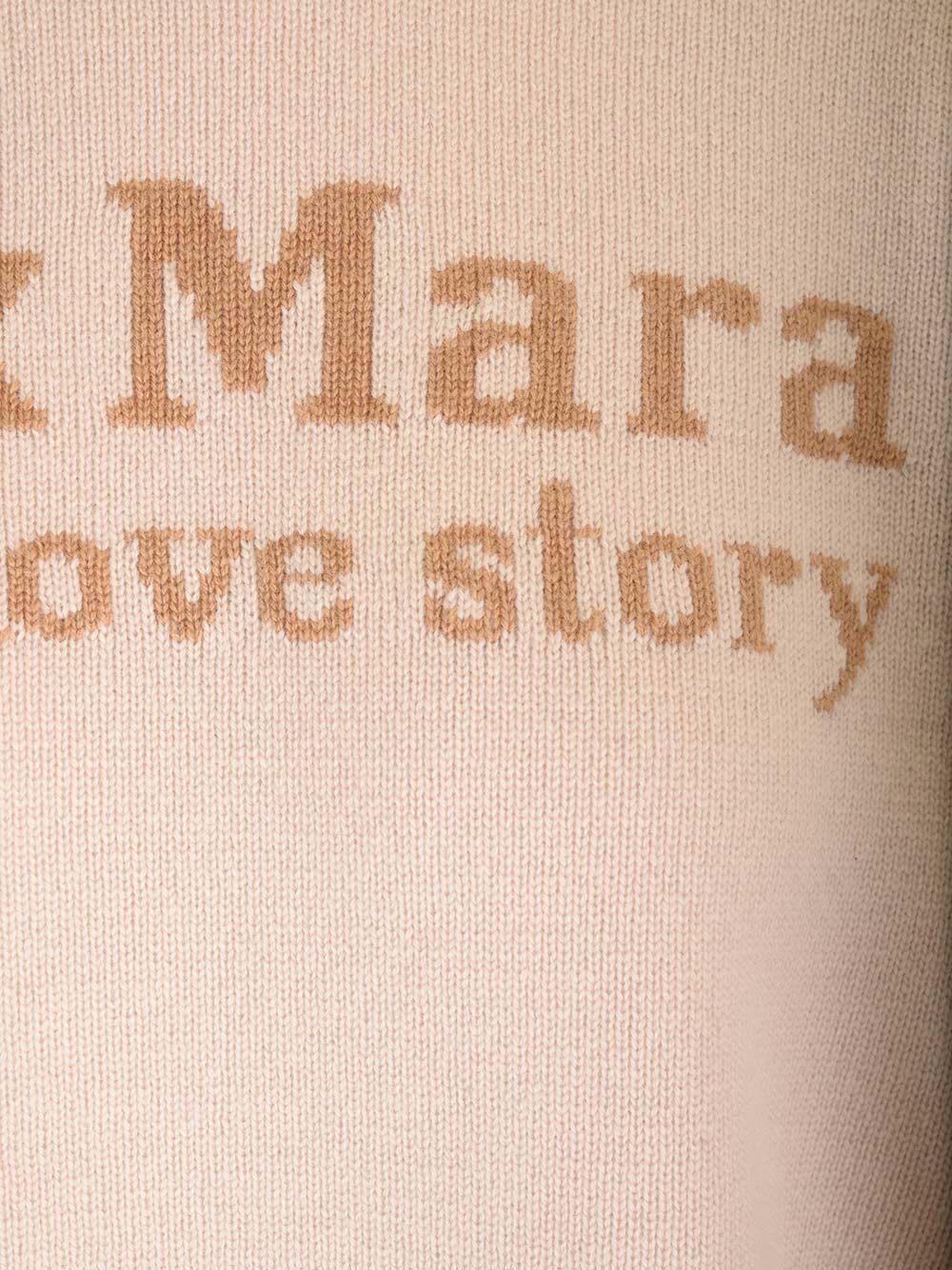 Max Mara 's  Crewneck Long-sleeved Jumper In Nude