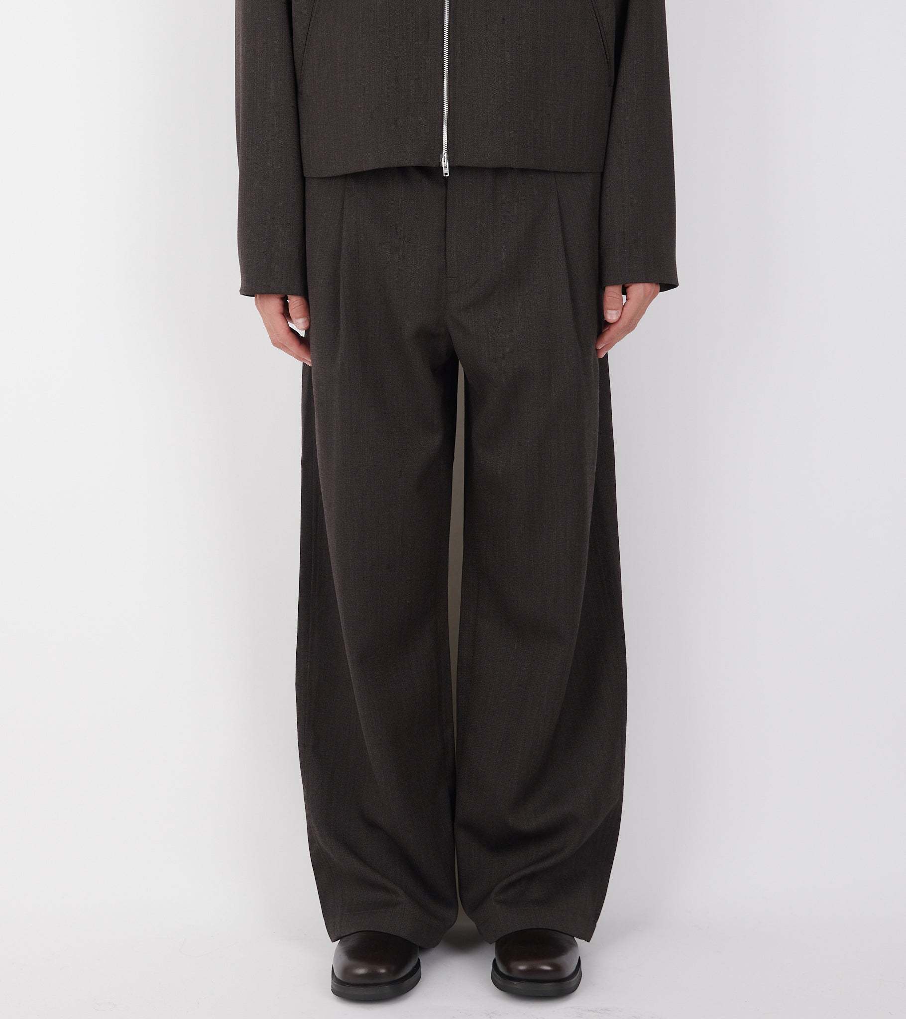 Our Legacy Elastic Waist Casual Pants In Brown