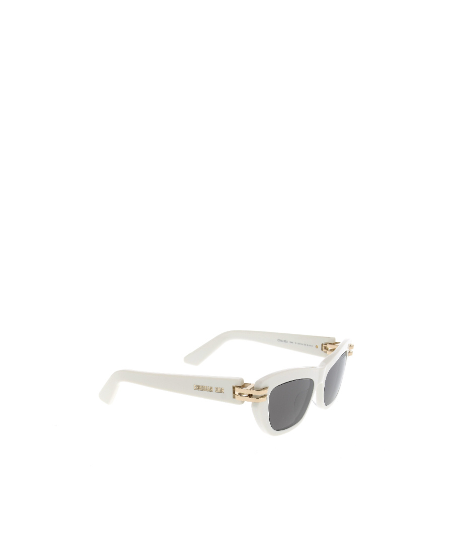 Dior Logo Sunglasses In White