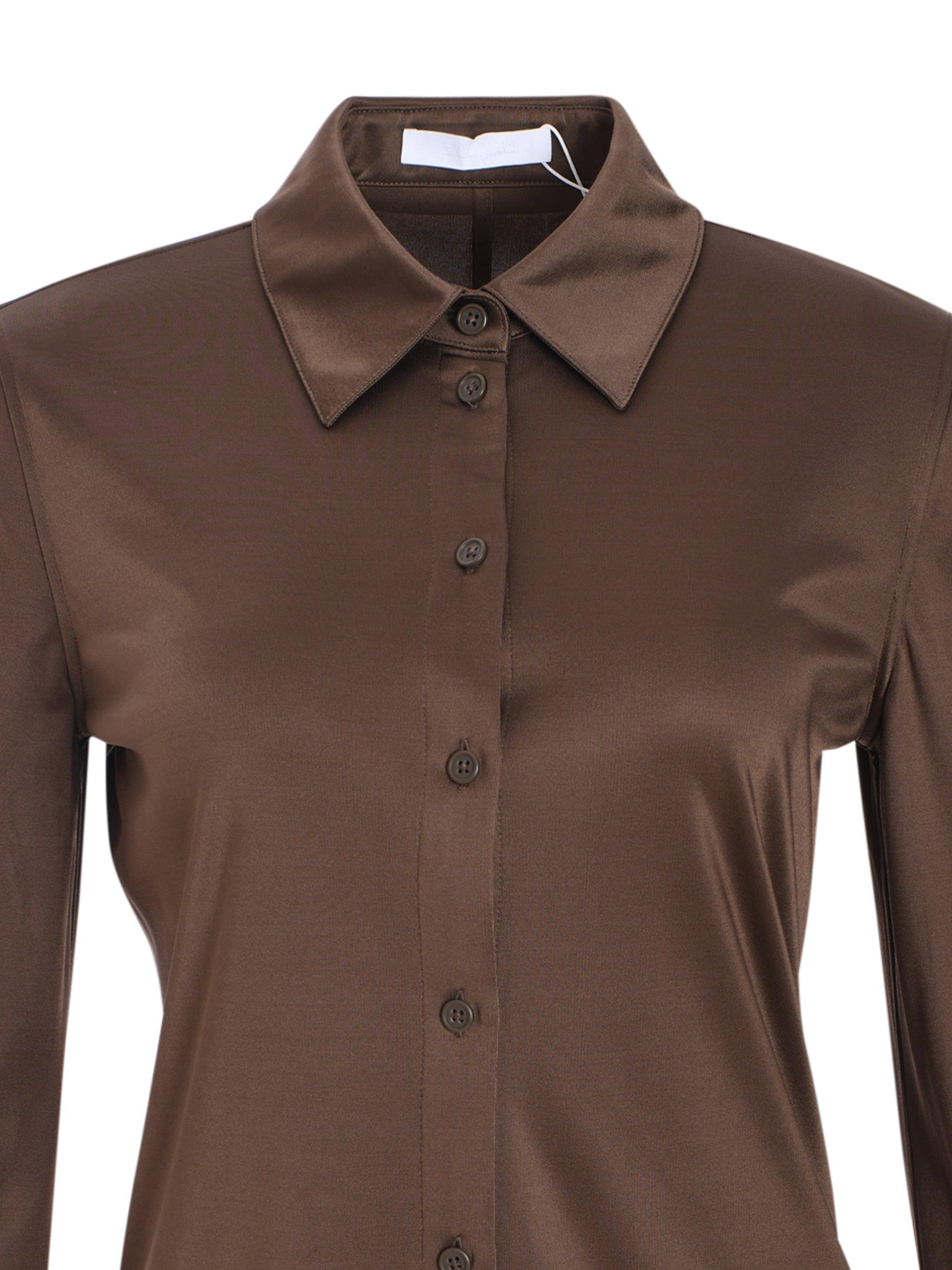 Helmut Lang Button-up Shirt In Brown