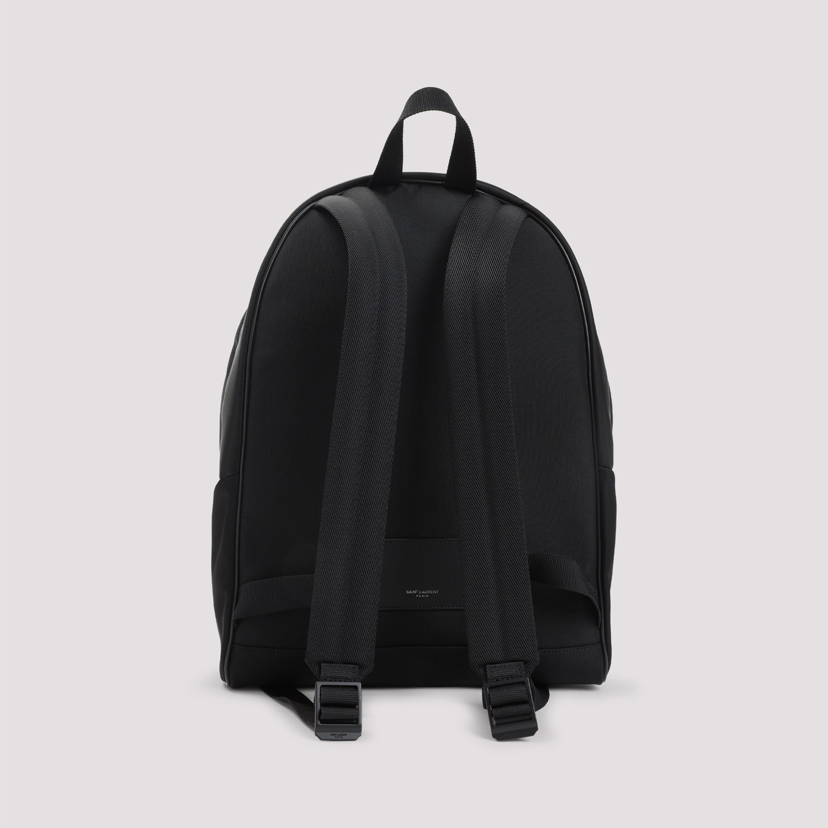 Saint Laurent Zipper Backpack In Black