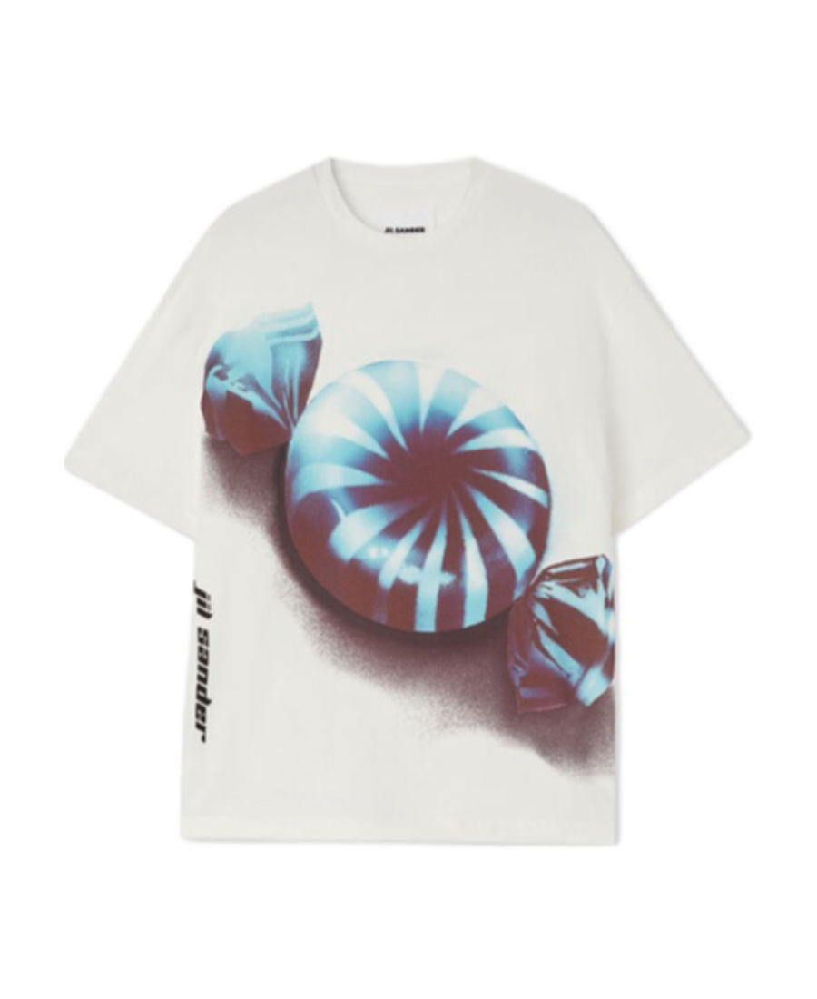 JIL SANDER GRAPHIC-PRINT COTTON T-SHIRT 