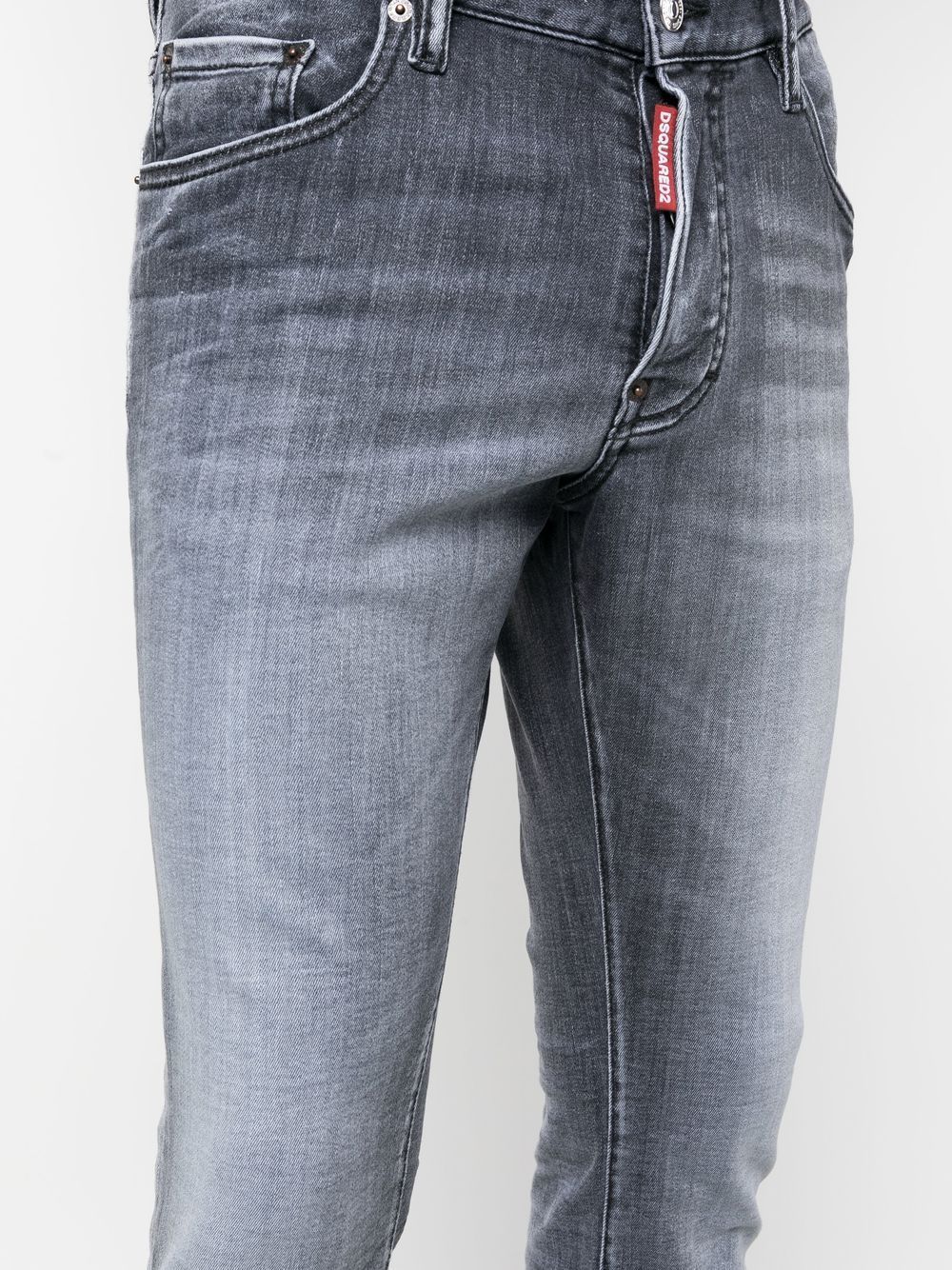 Dsquared2 Skater Grey Jeans In Gray