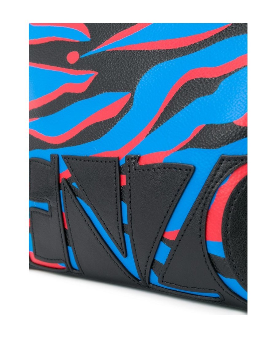 Kenzo Printed Pattern Handbag In Black