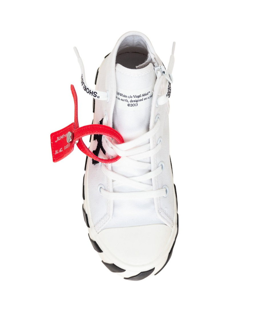 Off-white Logo-patch Trainers In White