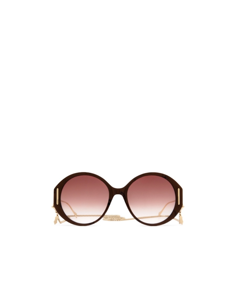 GUCCI OVERSIZED ROUND SUNGLASSES