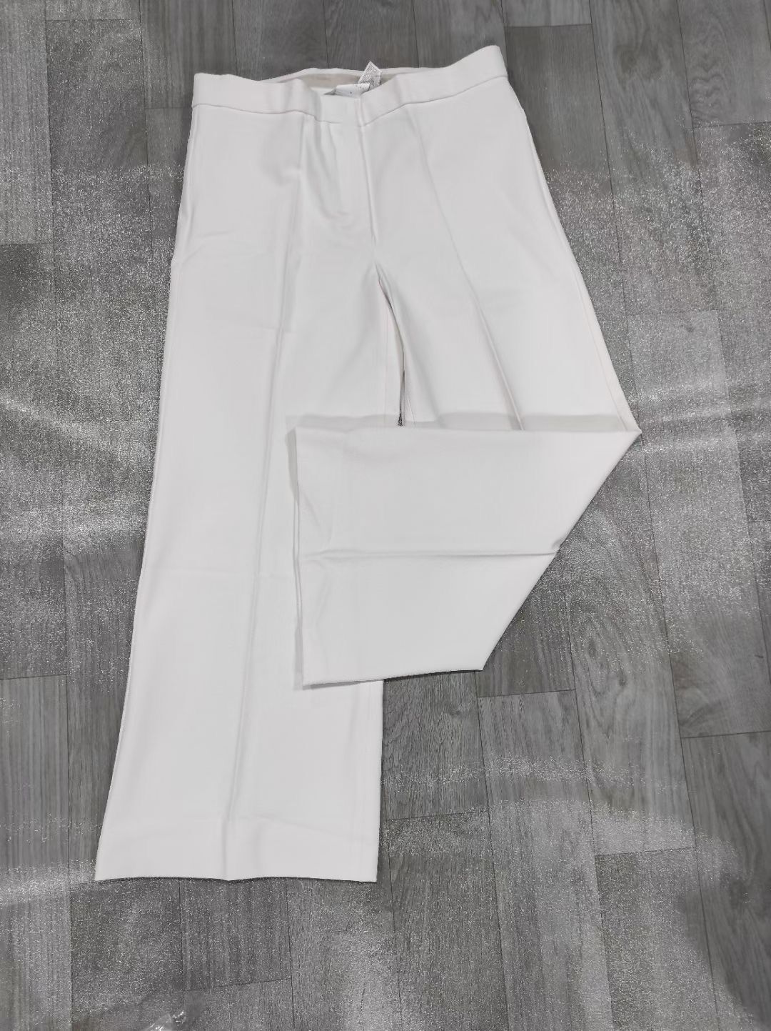 Max Mara Wide-legged Casual Pants In White
