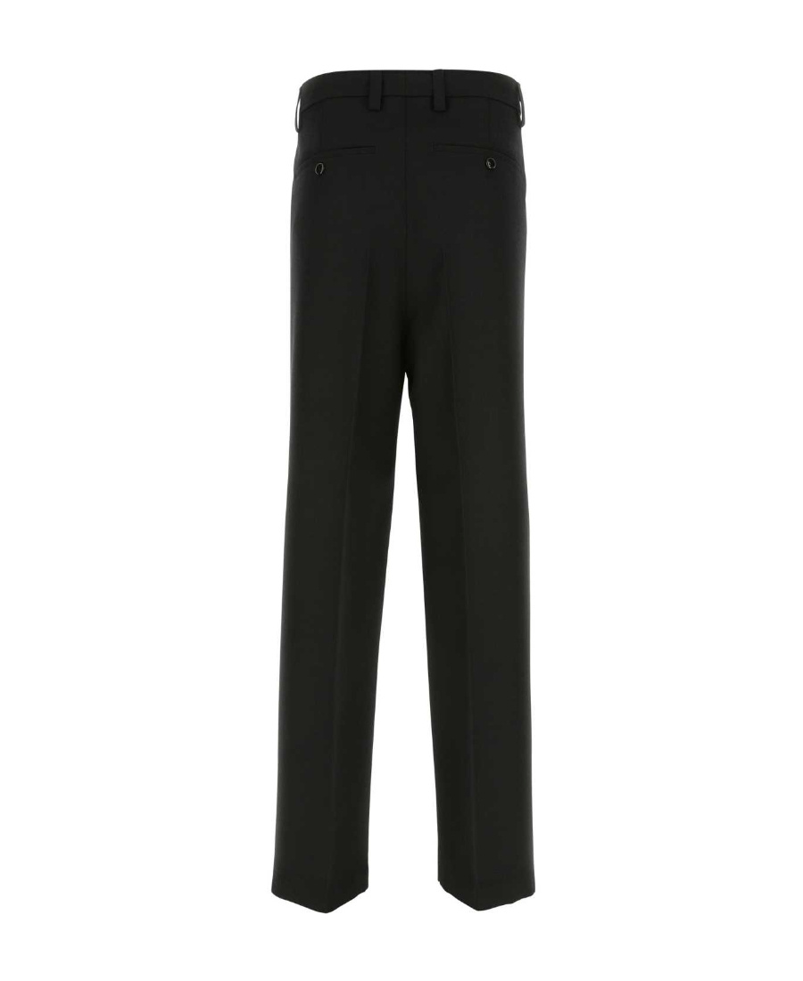 AMI ALEXANDRE MATTIUSSI WIDE-LEG TAILORED TROUSERS