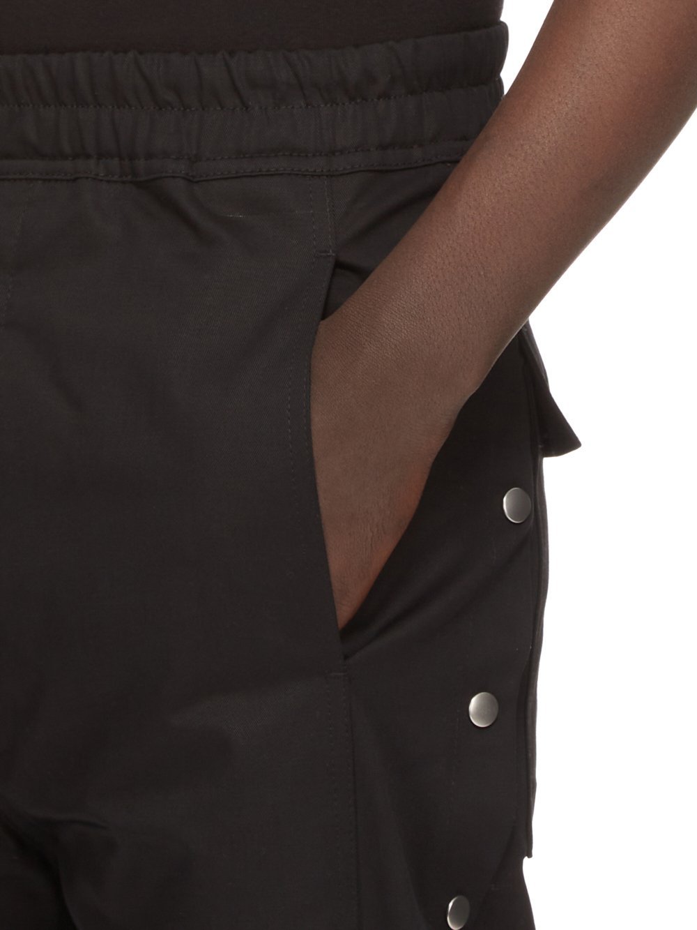 Rick Owens Drkshdw Luxor Pusher Wide-leg Trousers In Black