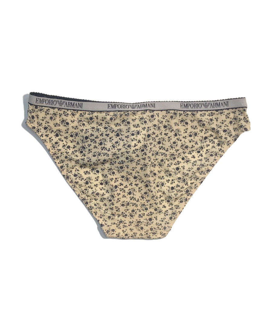 Emporio Armani Logo Logo Briefs In Nude