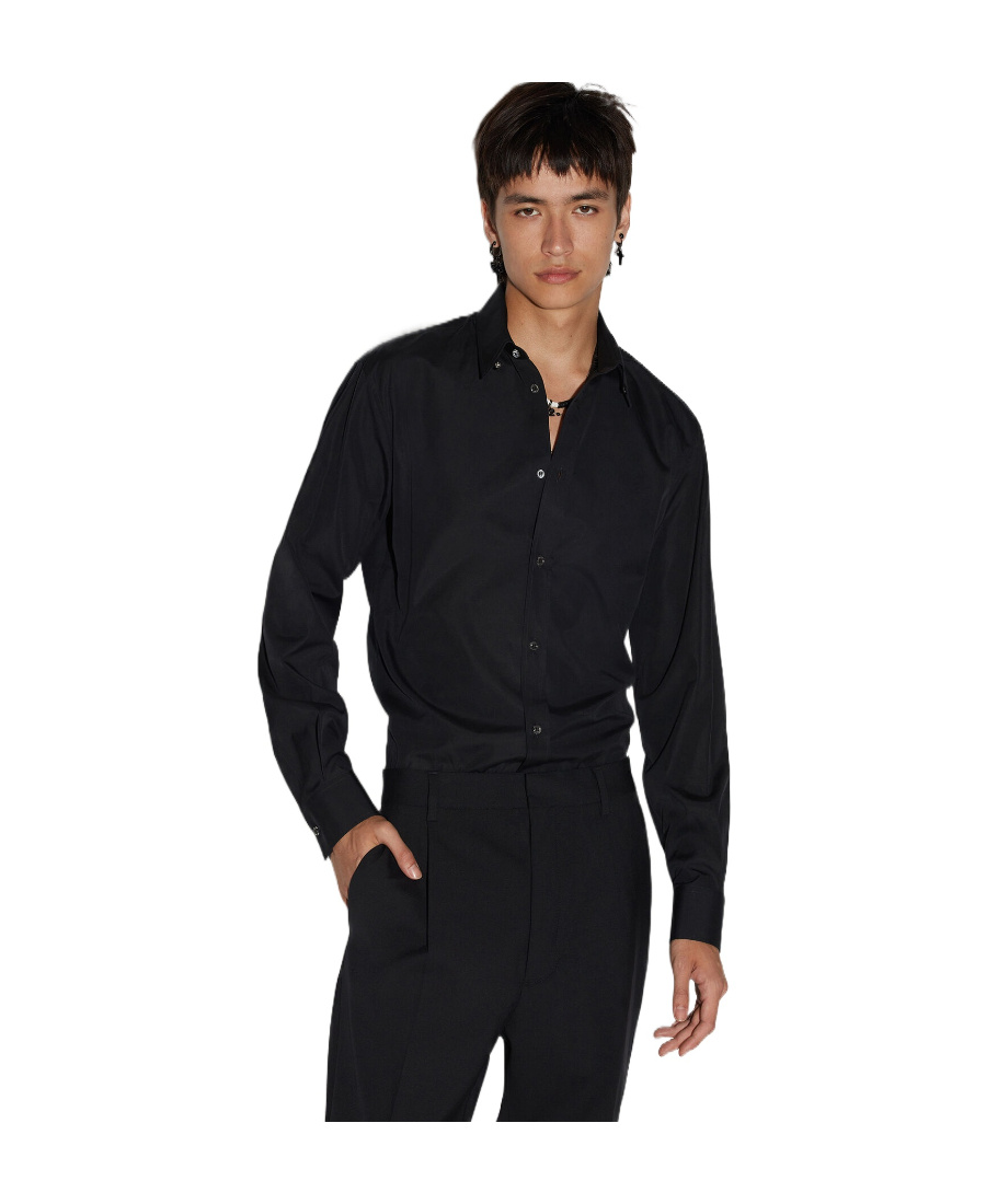 Dsquared2 Classic Button-up Shirt In Black